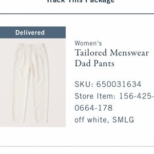 Tailored Menswear Dad Pants